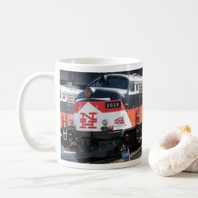 Taza De Café Ferrocarril New Haven ( C- DOT ) FL 9M 2026  (Con donut)