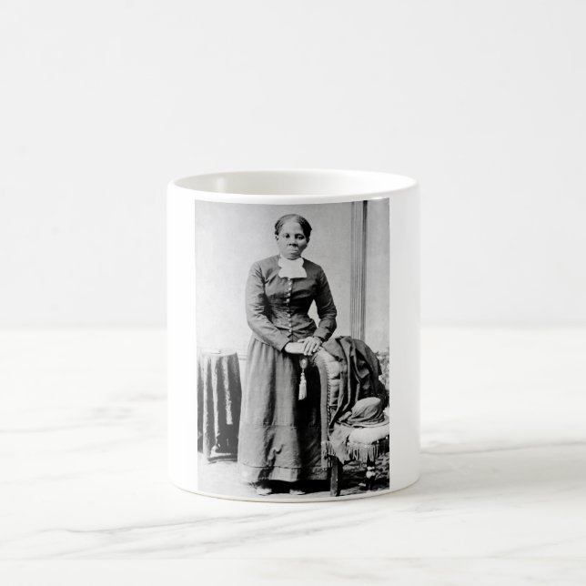 Taza De Café Ferrocarril Subterráneo Harriet Tubman Conductor (Centro)