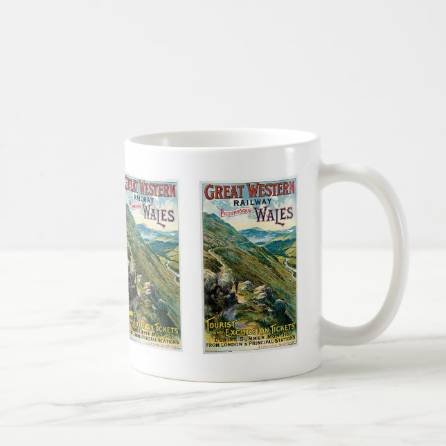 Taza De Café ~ ferroviario País de Gales de Great Western (Derecha)
