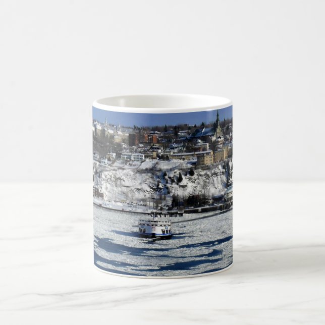 Taza De Café Ferry en el río San Lorenzo, Quebec (Centro)