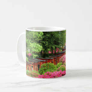 Taza De Café Festival Azalea: santuario Nezu, postal de Japón