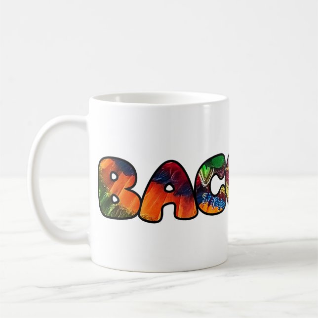 TAZA DE CAFÉ FESTIVAL BACOLOD MASSKARA (Izquierda)