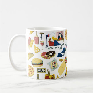 Taza De Café Festival de Camiones de Alimentos: Patrón Personal