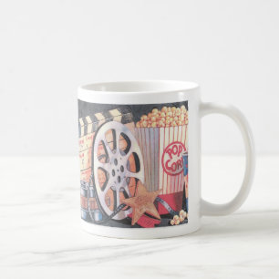 Taza De Café Festival de Cine Nocturno Coffee Tea Mug