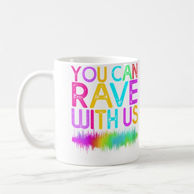 Taza De Café Festival de Música Techno Edm Rave (Izquierda)