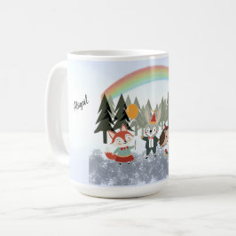Taza De Café Festive animals