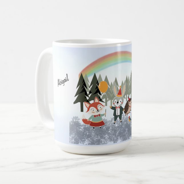 Taza De Café Festive animals (Anverso izquierdo)