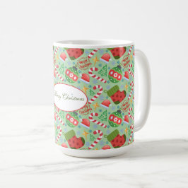 Taza De Café Festive Christmas Decorations, Cute Holiday