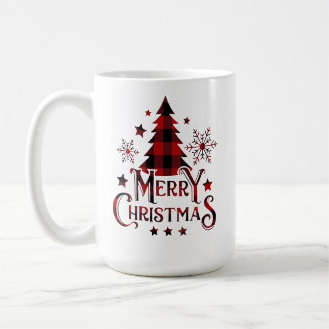 Taza De Café Festive Christmas sweatshirt with Santa Claus (Izquierda)