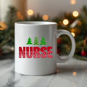 Taza De Café Festive Nurse Crew Christmas Mug