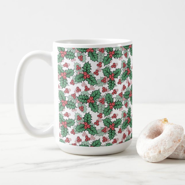 Taza De Café Festividad (Con donut)