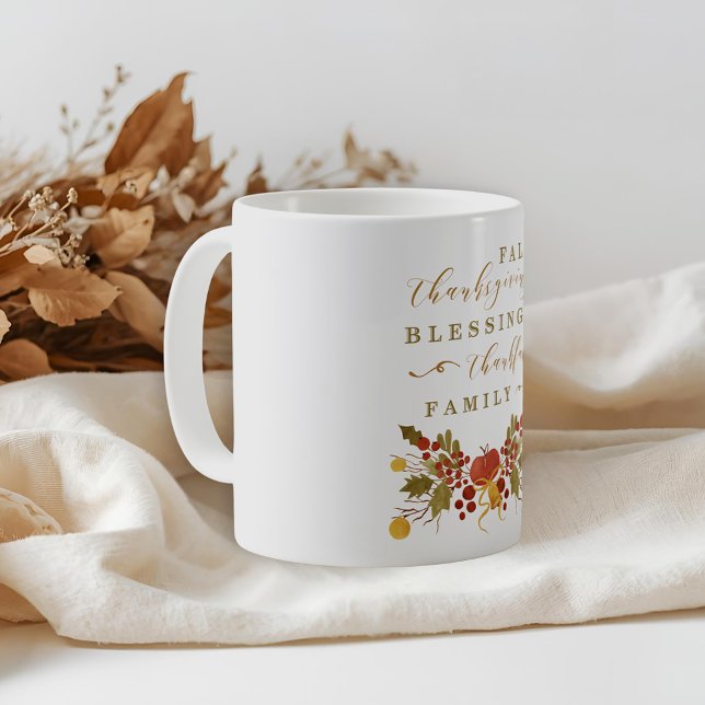 Taza De Café Festividad de acuarela de otoño (Subido por el creador)