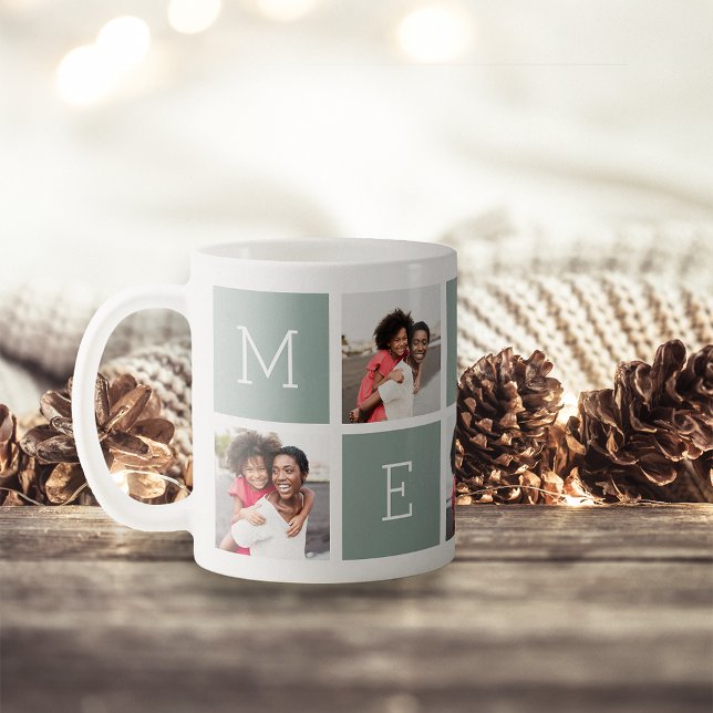 Taza De Café Festividad de FERRY 5 Navidades de Collage de foto (Subido por el creador)