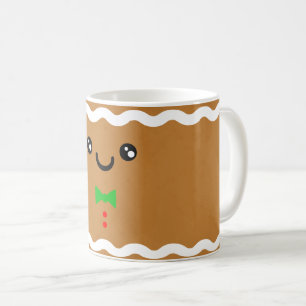 Taza De Café Festividad de los Navidades del hombre del pan de