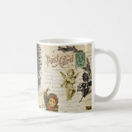 Taza De Café Festividad de los Navidades victorianos Chica Holl