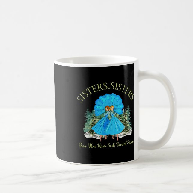 Taza De Café Festividad de Navidad de las hermanas Navidades Bl (Derecha)