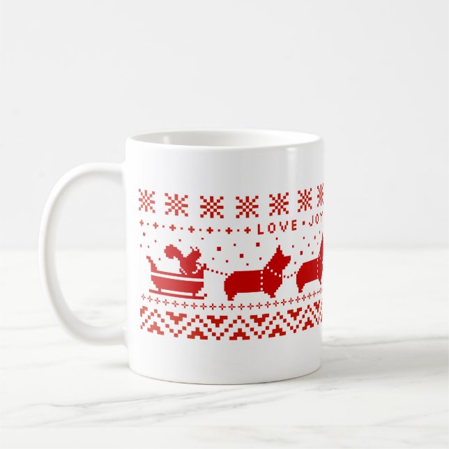 Taza De Café Festividad de Navidades festivos de los Cuerpos de (Izquierda)