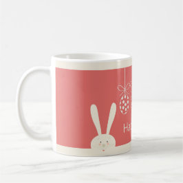 Taza De Café Festividad de primavera de Personalizado de coneji