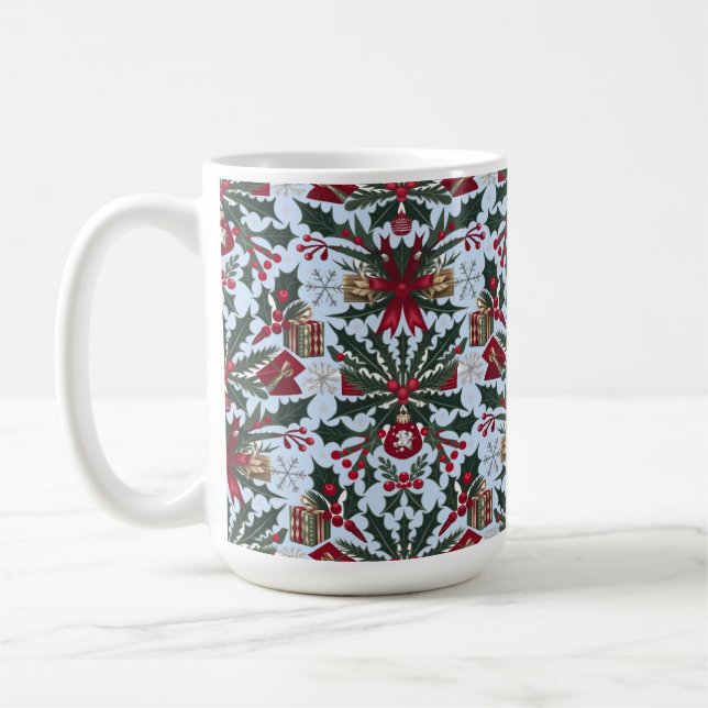 Taza De Café Festividad feriada Cheer Mug (Izquierda)