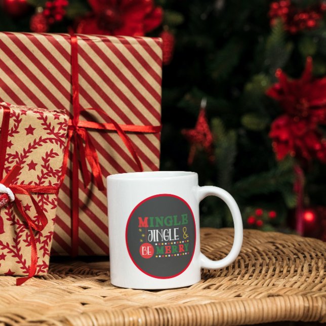 Taza De Café Festividad moderna de mingle y jingle (Subido por el creador)