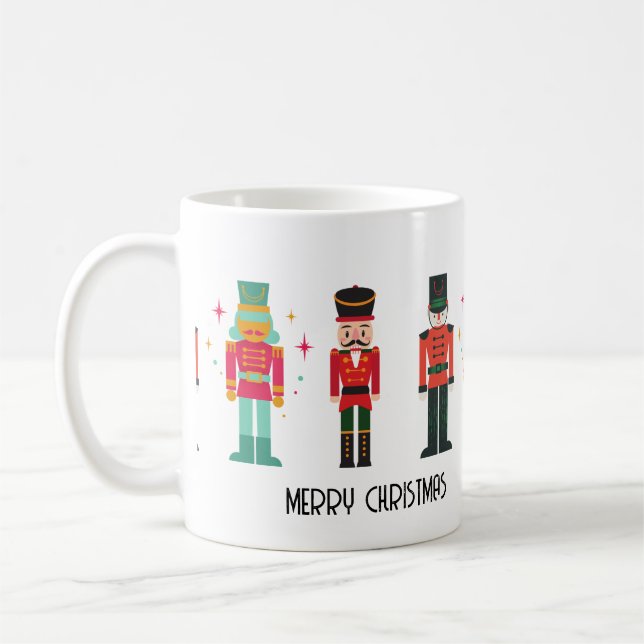 Taza De Café Festividad tradicional de la navidad de los cazado (Izquierda)