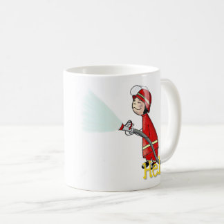 Taza De Café Feuerwehr Firefighter Fire Brigade Tasse Mug