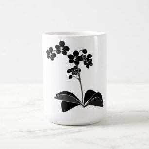 Taza De Café Fhalaenopsis Silhouette Coffee Mug