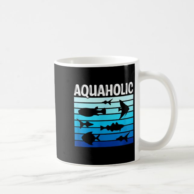 Taza De Café Fiank Funny Fishkeeper Quote Fish Keeper Aquarium  (Derecha)