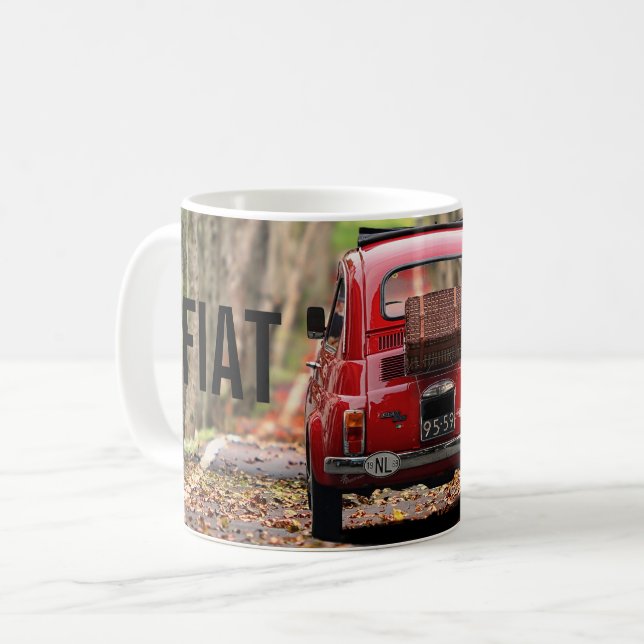 Taza De Café Fiat 500 (Anverso izquierdo)