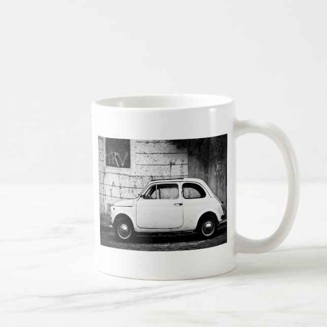 Taza De Café Fiat 500 Roma (Derecha)