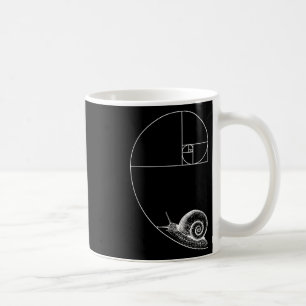 Taza De Café Fibonacci Con Goma De Maestra Matemática De Snail