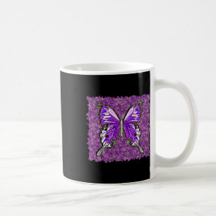 Taza De Café Fibro Lupus Stainass Butterfly Art Spoonie