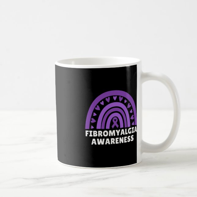 Taza De Café Fibromialgia Sensibilización Hombres Mujeres Cuelg (Derecha)