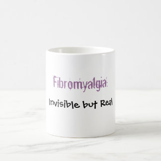 Taza De Café Fibromyalgia: , Invisible pero real