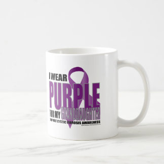 Taza De Café Fibrosis quística: Púrpura para la nieta