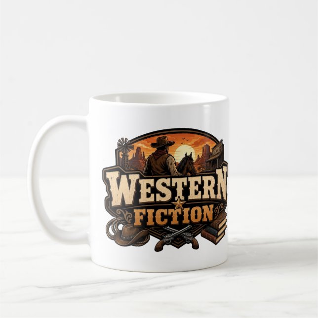 Taza De Café Ficción del Oeste (Izquierda)