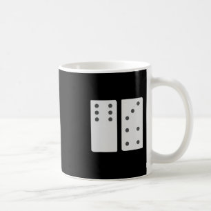 Taza De Café Ficha de dominó 67 grupo coincidente divertido núm