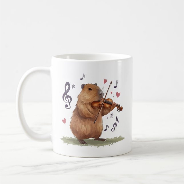 Taza De Café fiddler capybara (Izquierda)