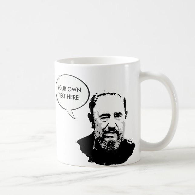 Taza De Café Fidel Castro (Derecha)