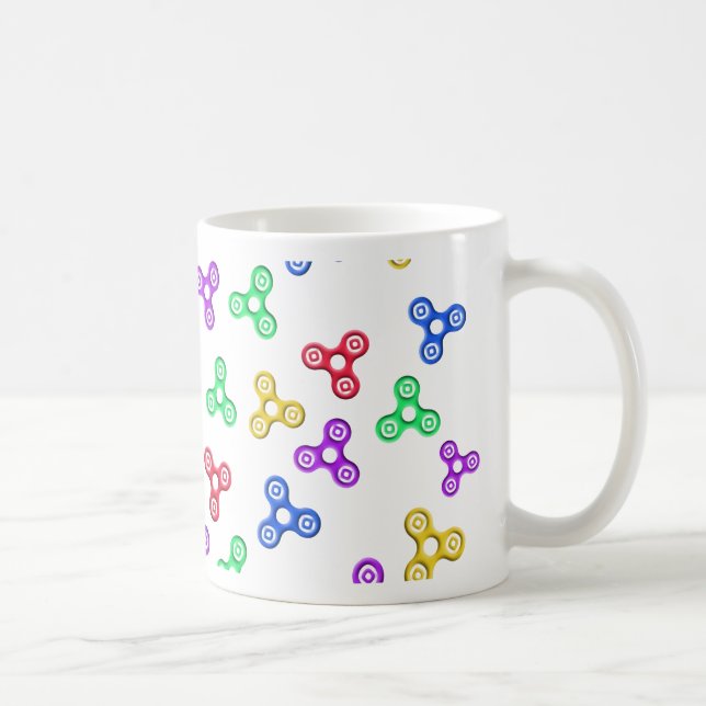 Taza De Café Fidget Spinners (Derecha)