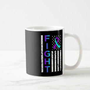 Taza De Café Fiebre Bandera de EE.UU. Feliz apoyo a la toma de 