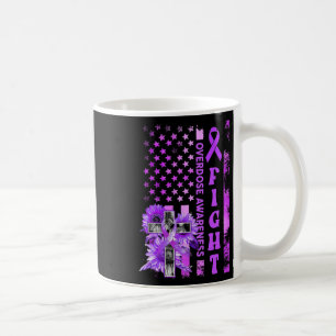 Taza De Café Fiebre Bandera De Eeuu Girasol Premio Cristiano A
