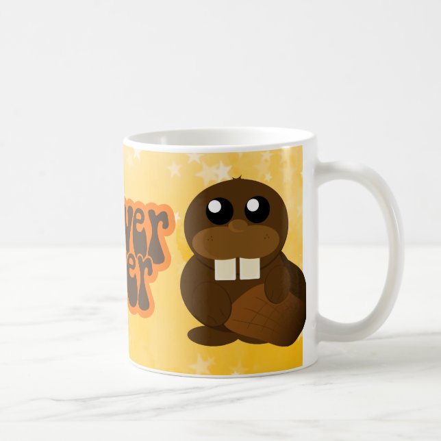 Taza De Café Fiebre del castor (Derecha)