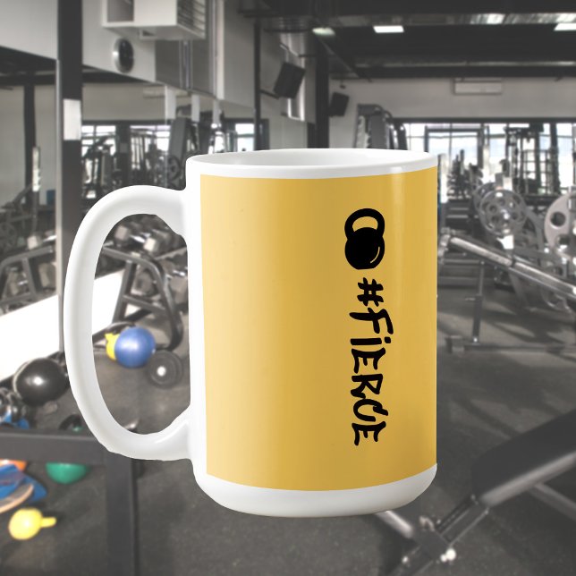 Taza De Café #Fierce Kettlebell Mug (Subido por el creador)