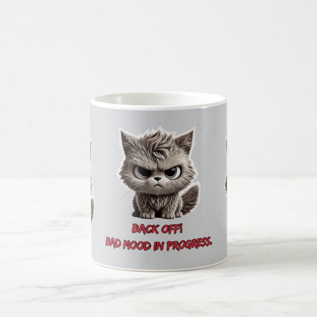 Taza De Café Fierce Kitty Attitude (Centro)