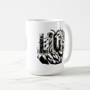 Taza De Café Fierce Lion