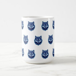Taza De Café Fierce Wolf – Symbol of Strength and Freedom