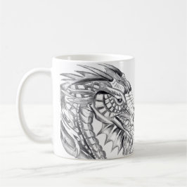 Taza De Café Fiery Dragon Hot Coffee Mug