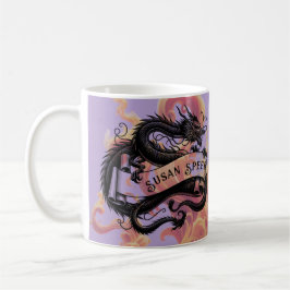 Taza De Café Fiery Dragon Mug