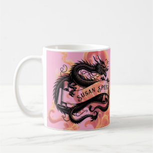 Taza De Café Fiery Dragon Mug